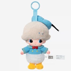 Pop Mart DIMOO World x Disney Series Donald Duck's Singing Vinyl Plush Keychain